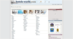Desktop Screenshot of fitness.hotels-world.com
