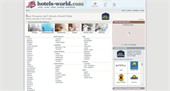 Desktop Screenshot of bestwestern.hotels-world.com