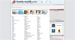 Desktop Screenshot of hotels-world.com